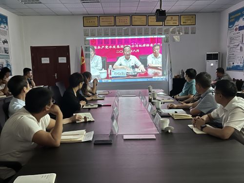 【河海水文】水發(fā)水控集團(tuán)黨委委員、紀(jì)委書記王高升到河海公司全面從嚴(yán)治黨、黨風(fēng)廉政建設(shè)專題調(diào)研 (1).jpg